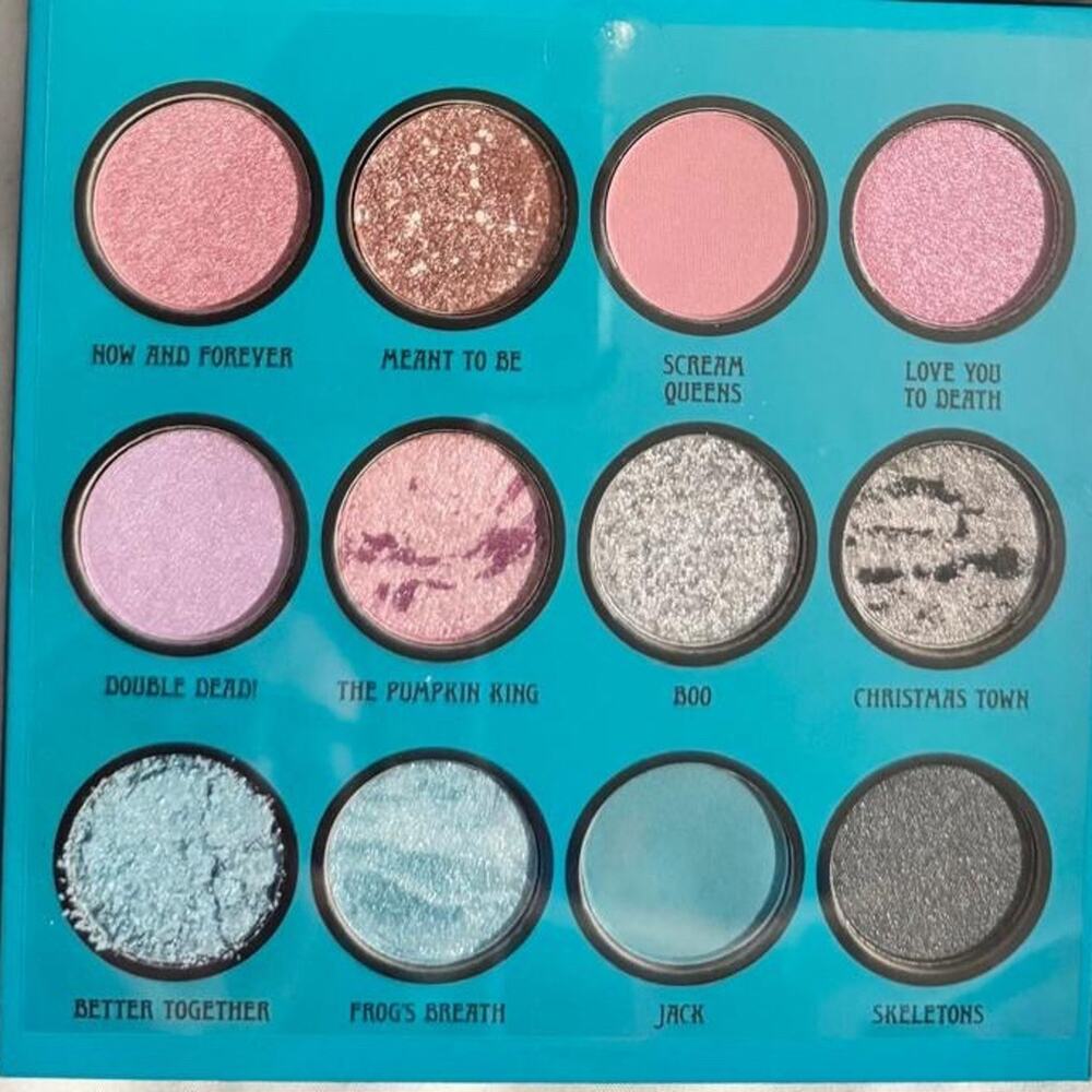 The Nightmare Before Christmas Makeup Pallet